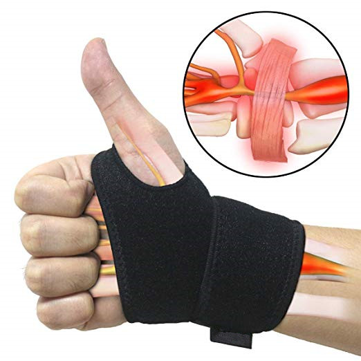 Good compression wrist strap belt neoprene wrist band weight lifting wrist support