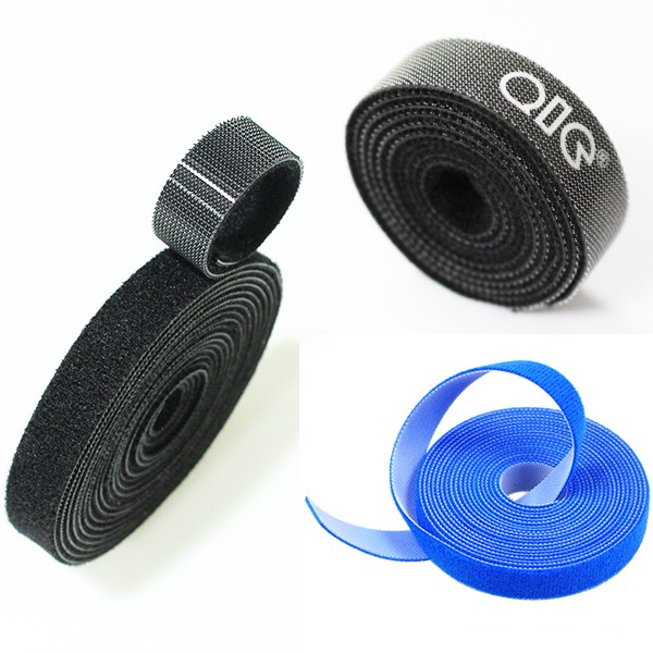 Heavy duty hook and loop double sided tape