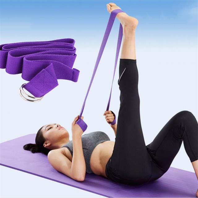 The supreme quality 100% cotton Yoga Stretch Strap Training Belt