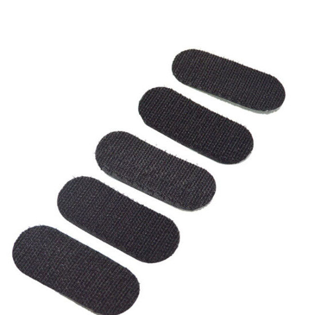 High quality sticky nylon iron on velcro adhesive backed dot circle