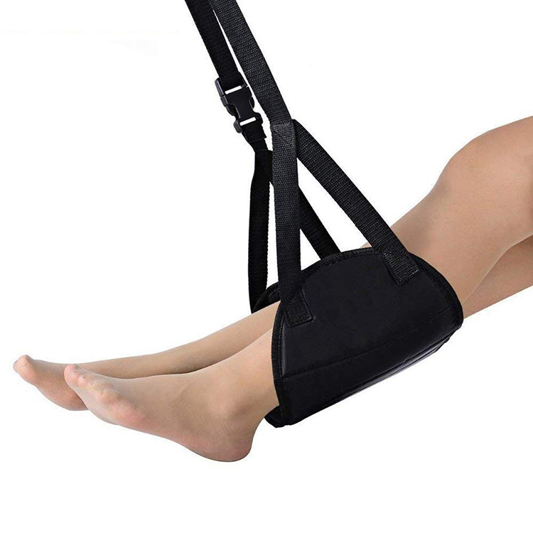 Factory custom advanced foot hammock /footrest office/airplane footrest ergonomic footrest