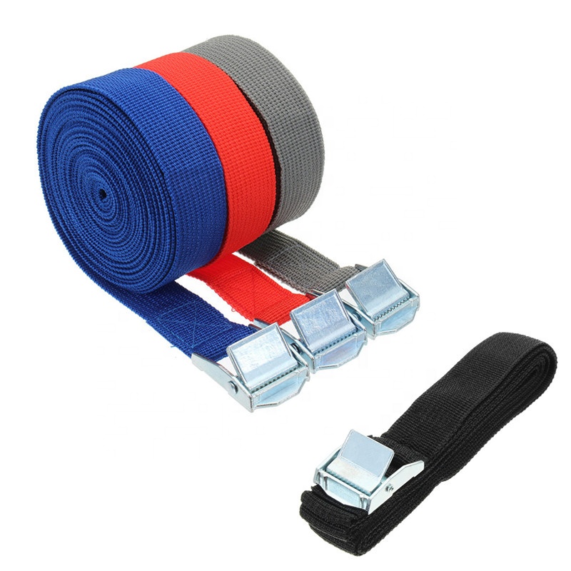 Wholesales Lashing Strap Webbing With Cam Buckle Cargo Tie Down Strap