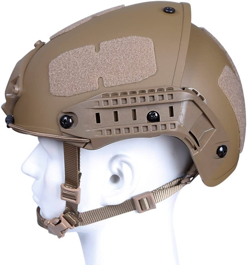 Padding Sticker Tactical Adjustable Helmet Hook and Loop Fasteners with Side Rails and NVG Mount 