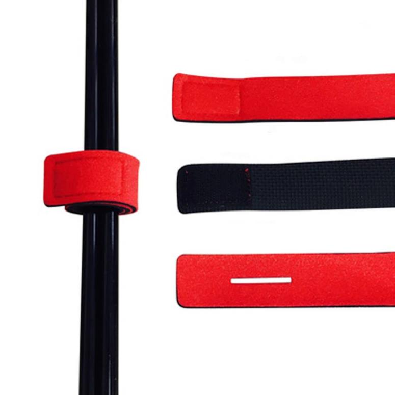 Durability adjustable neoprene diving strap fishing rod band with custom logo 