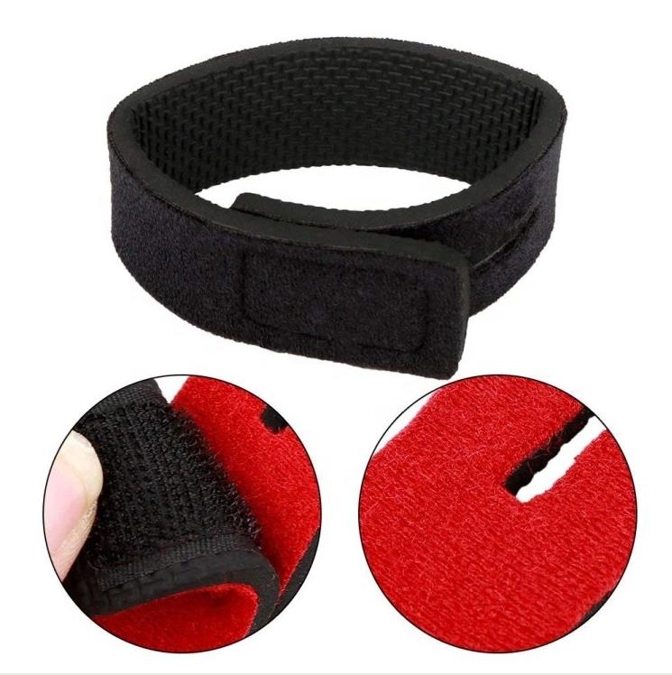 Durability adjustable neoprene diving strap fishing rod band with custom logo 