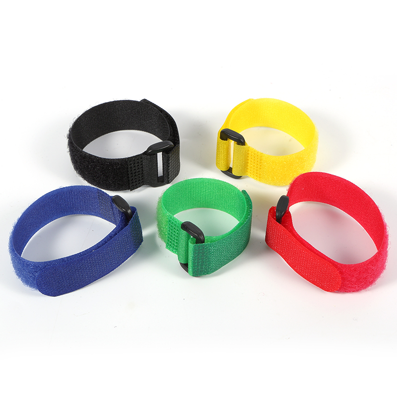 high quality nylon polyester fastening tape stretch washable hook and loop strap