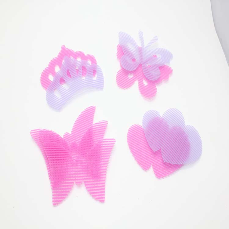 Custom Logo Printing Reusable barber hair accessories 100% Nylon hair grippers