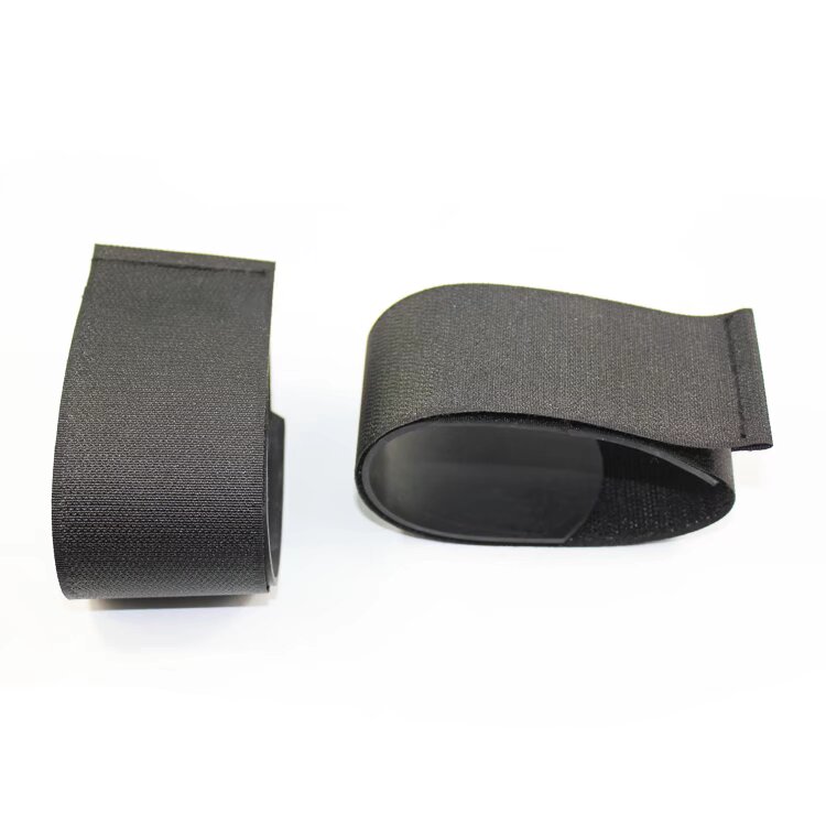 Custom Rubber Ski Straps With Hook And Loop