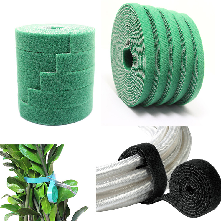 Flexibly Back to Back Hook and Loop Cable Tie Magic Tape  