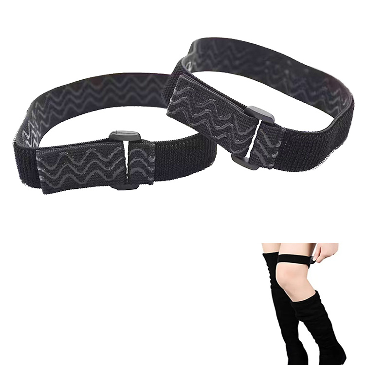 Nylon Adjustable Elastic Invisible Anti Slip Boots Straps